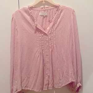 Lucky Brand 🍀 Pink blouse